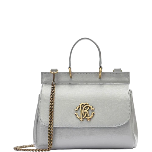 شنطة روبرتو كفالي يد أر سي رمادي